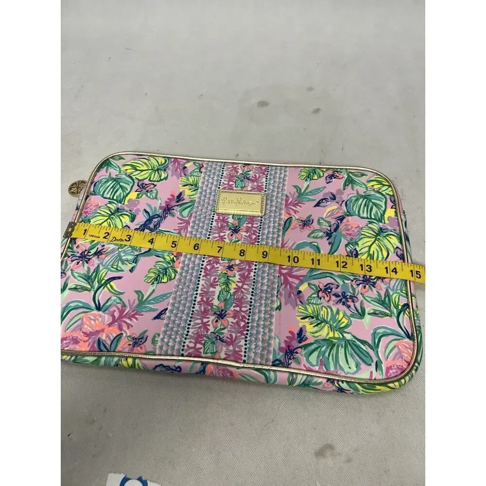 Lilly Pulitzer Tech Sleeve Amethyst Tiny Mermaid in The Shade Laptop Cover